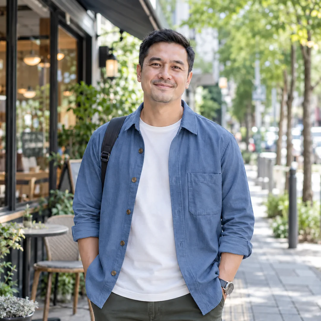 Ilustrasi profil Andi Pratama